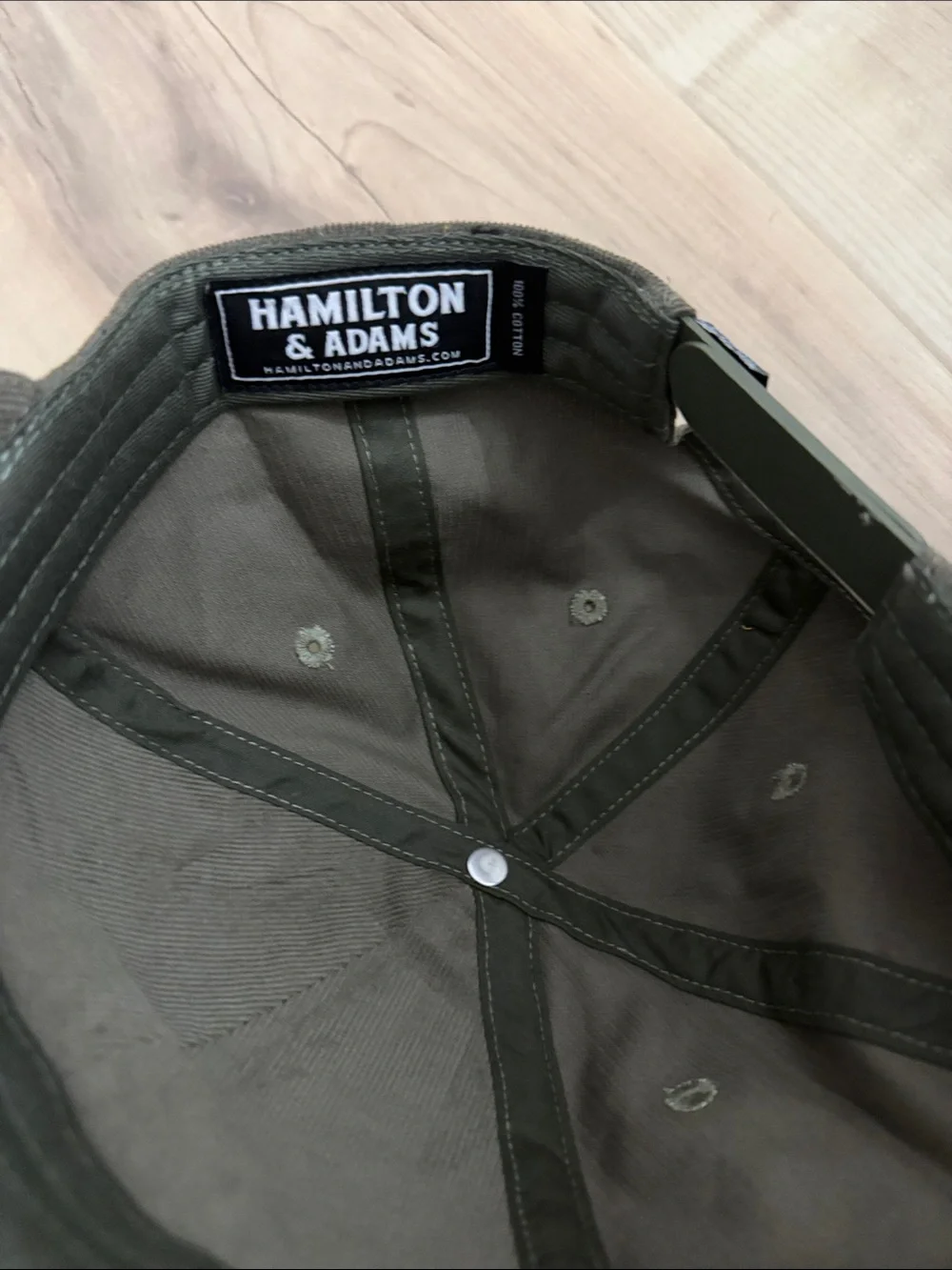 Hamilton & Adam’s green “upstate” hat